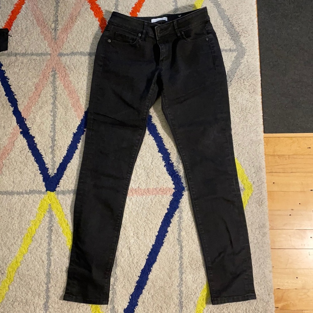 Loft, size 25, black jean